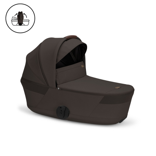 Balios S Lux - Fold Cot Chocolate Brown