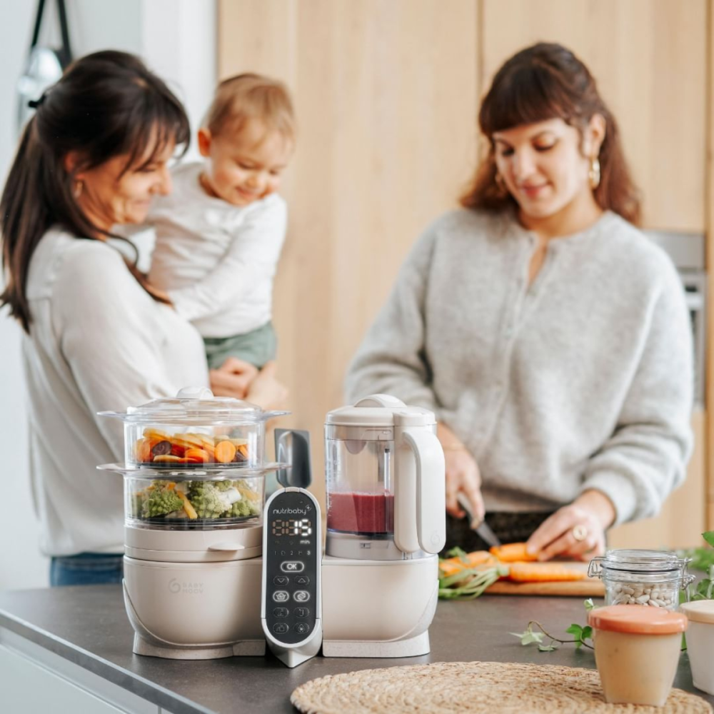 Robot De Cozinha Nutribaby+ Mineral Beige Babymoov