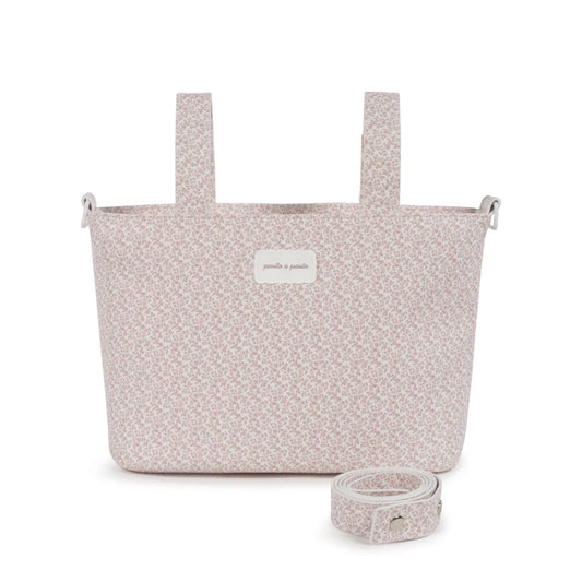 Bolsa de Passeio Maison Tender - Flores Rosa