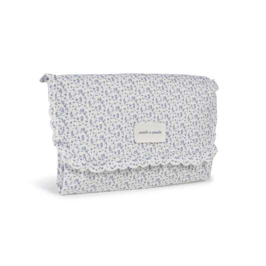 Muda-Fraldas Portátil Maison Tender - Coelhos Azul