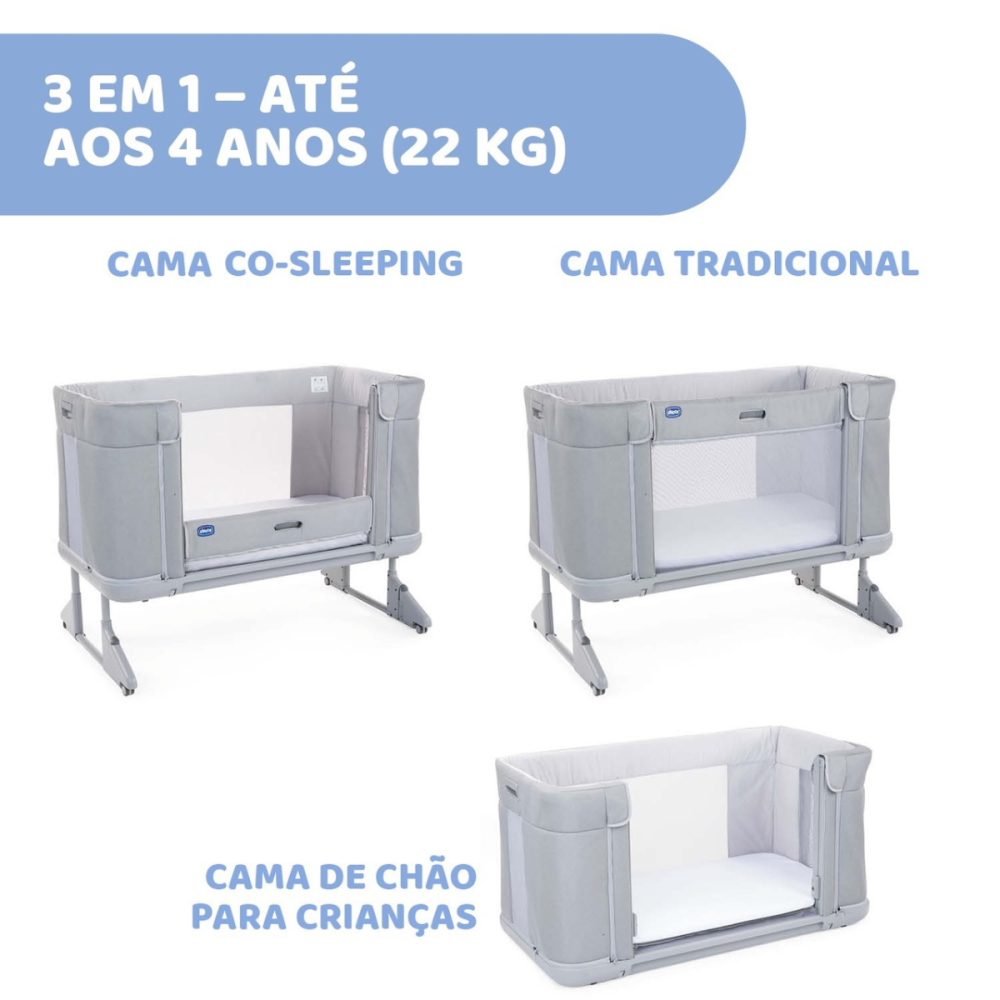 Next2Me Forever Chicco Ash Grey