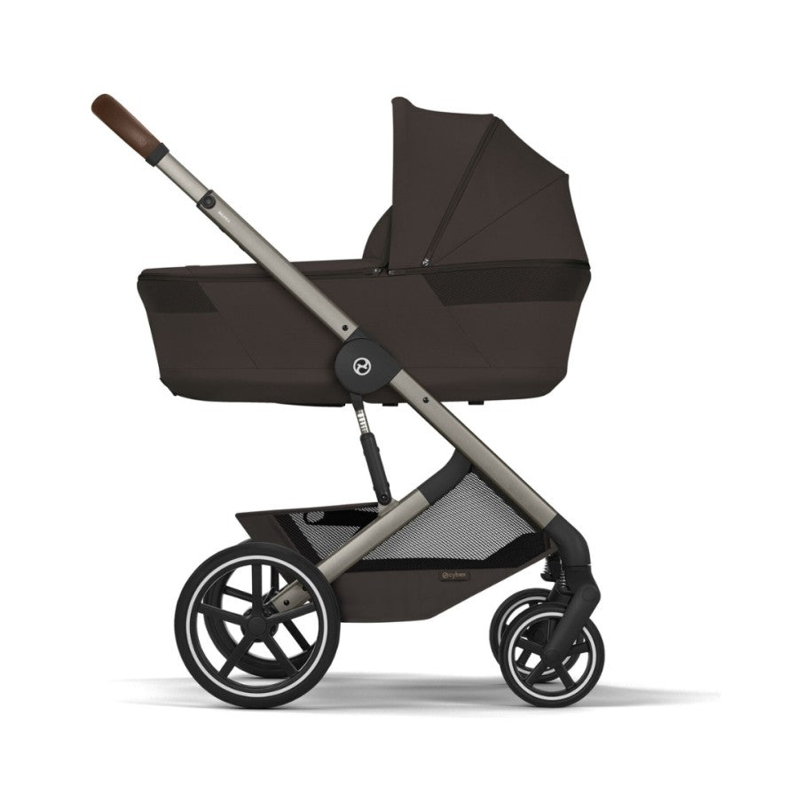 Balios S Lux  - Fold Cot Chocolate Brown