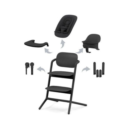 Cybex Lemo 4In1 - Stunning Black