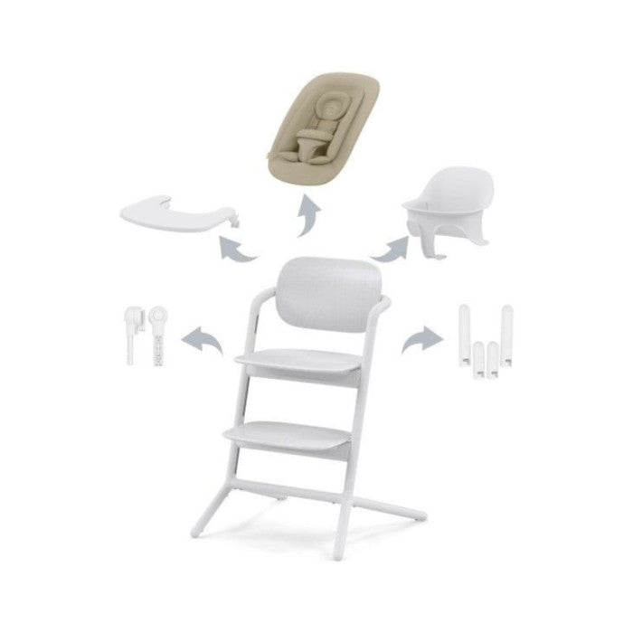 Cybex Lemo 4In1  - All White