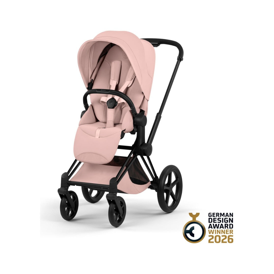 Priam Matt Black Style - Peach Pink Matt Black