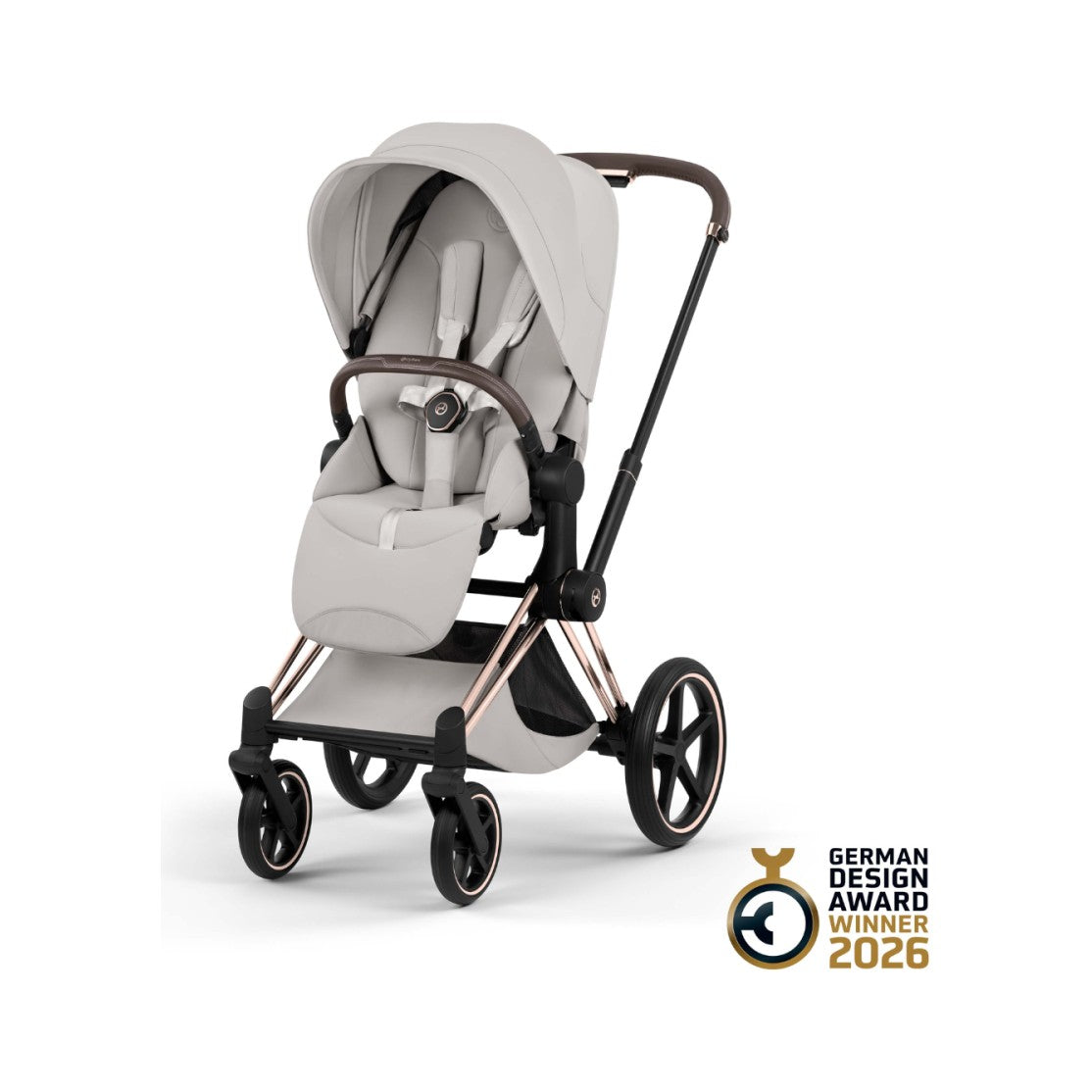Priam Rosegold Style - City Grey Rosegold