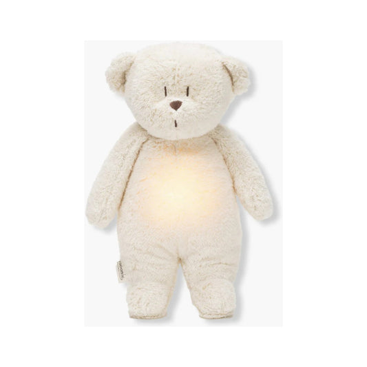 Moonie Urso C/Luz E Som Em Algodão Orgânico - Polar