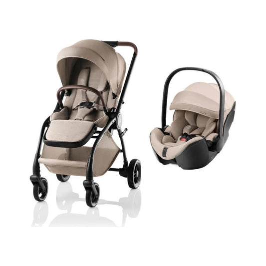 Carrinho Rio Style + Baby-Safe Pro Style Britax-Romer  - Teak