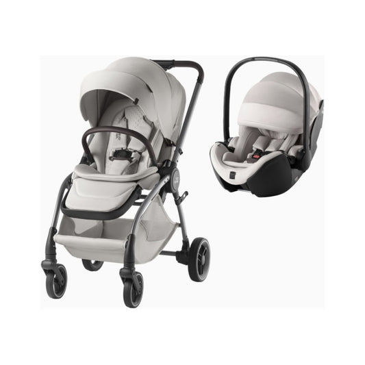 Carrinho Rio Lux + Baby-Safe Pro Lux Britax-Romer  - Soft Taupe