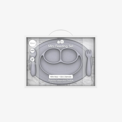 Mini Feeding Set 12M+ Pewter