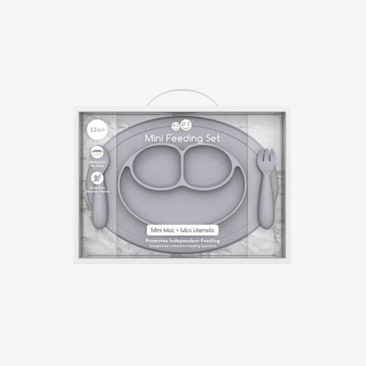 Mini Feeding Set 12M+ Pewter