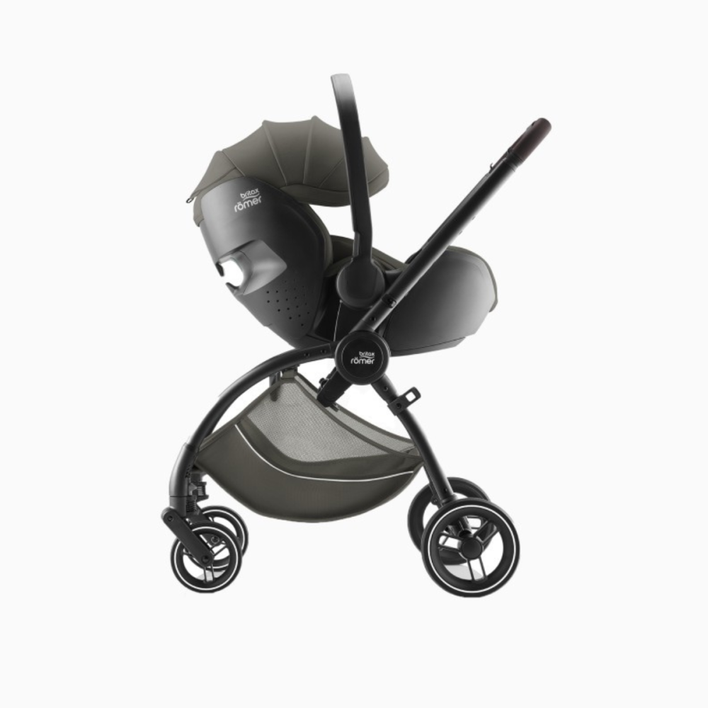 Carrinho Rio Com Alcofa+Baby-Safe Pro+Base Vario 5Z Britax-Romer - Urban Olive
