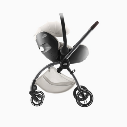 Carrinho Rio Lux Com Alcofa+Baby-Safe Pro Britax-Romer - Soft Taupe