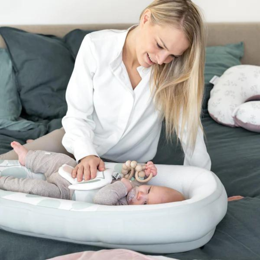 Doomoo Cocoon Folhas Verde Água