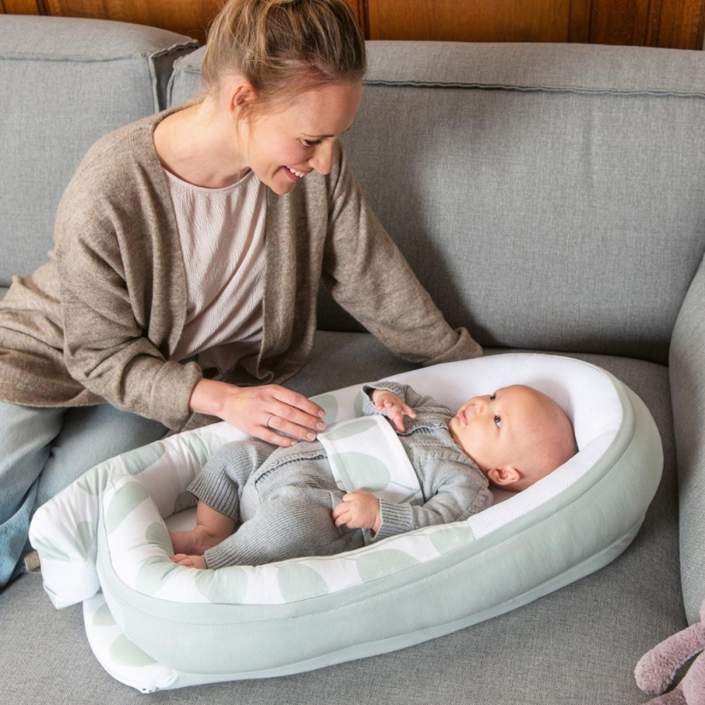 Doomoo Cocoon Folhas Verde Água