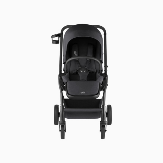 Carrinho Rio Style+Baby-Safe Pro+Alcofa Britax-Romer - Carbon Black