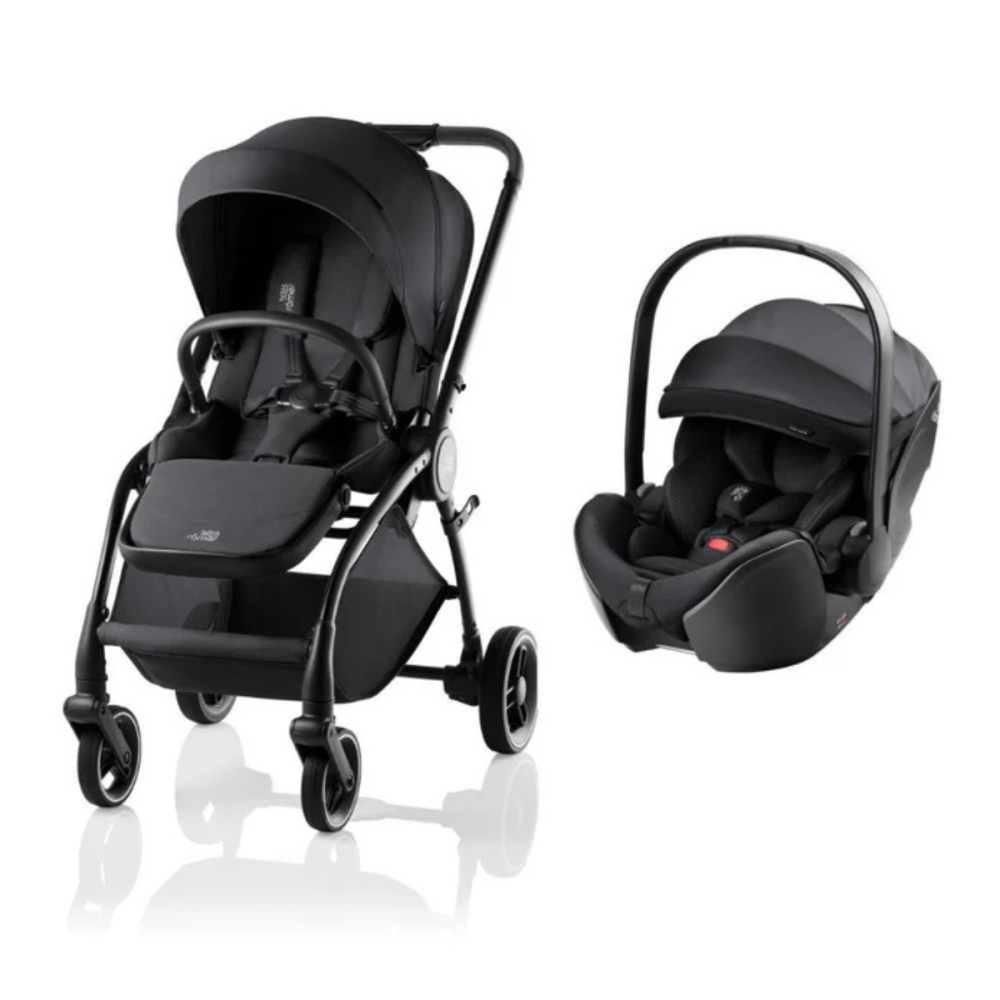 Carrinho Rio Lux + Baby-Safe Pro 5Z + Vario Base 5Z - Carbon Black