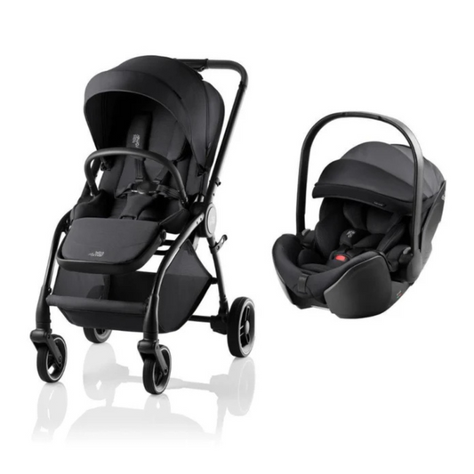 Carrinho Rio Lux + Baby-Safe Pro 5Z + Vario Base 5Z - Carbon Black