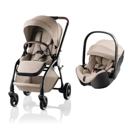 Carrinho Rio Lux + Baby-Safe Pro 5Z + Vario Base 5Z - Teak