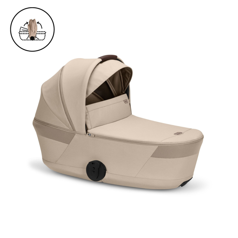 Balios S Lux  - Fold Cot Cozy Beige