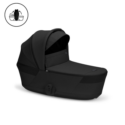 Balios S Lux  - Fold Cot Moon Black
