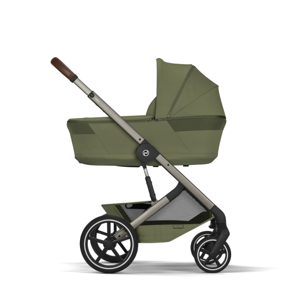 Balios S Lux  - Fold Cot Moss Green