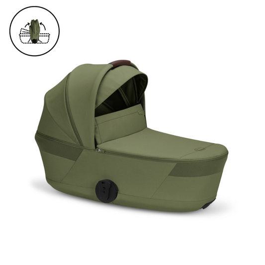 Balios S Lux  - Fold Cot Moss Green