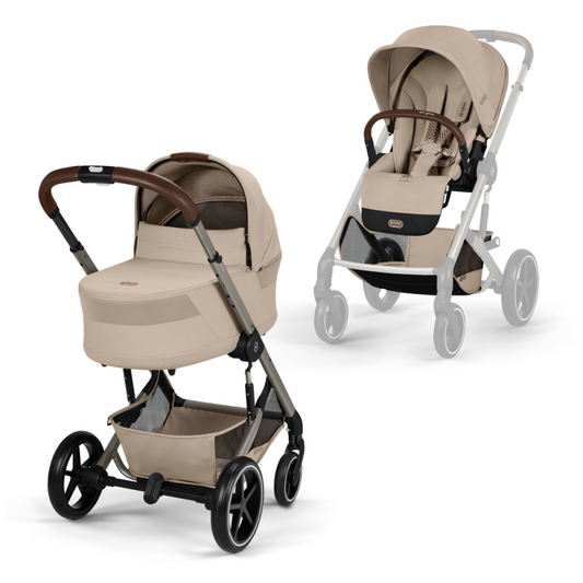 Balios S Lux + Cot S Lux - Almond Beige