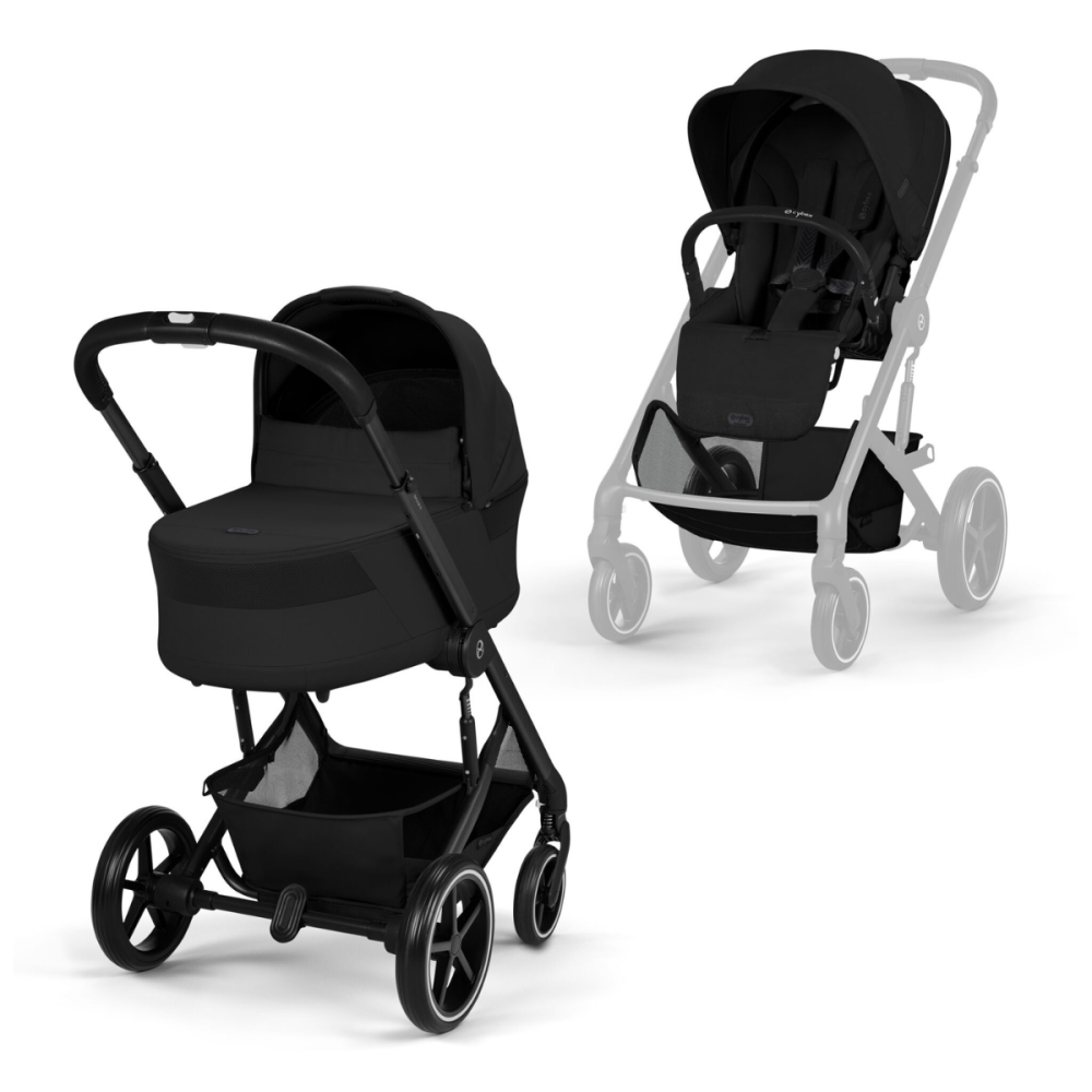 Balios S Lux + Cot S Lux - Moon Black