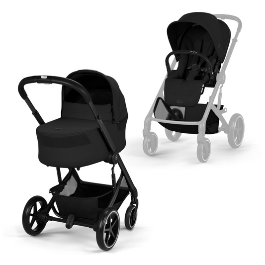 Balios S Lux + Cot S Lux - Moon Black