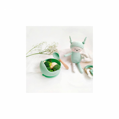 Set De Alimentação "Wave" -  Menta