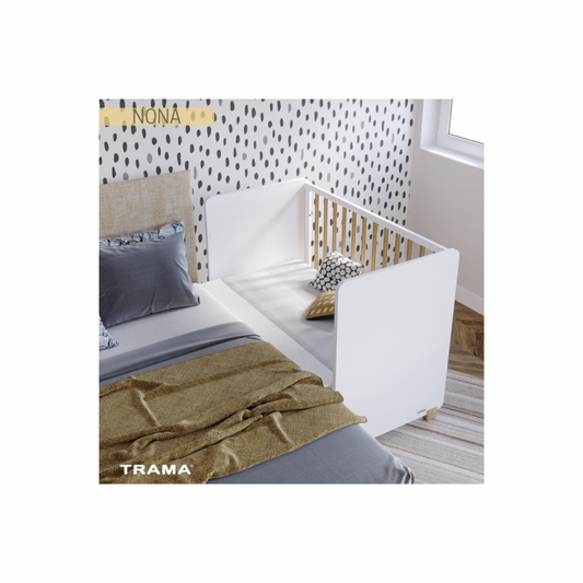 Cama Nona Branco Mate/Tola