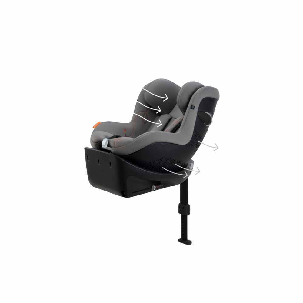 Sirona Gi I-Size Comfort - Lava Grey