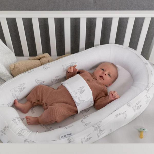 Doomoo Cocoon Bear Family Grey