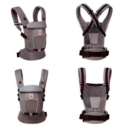 Ergobaby Adapt Soft Flex Mesh - Graphite Grey