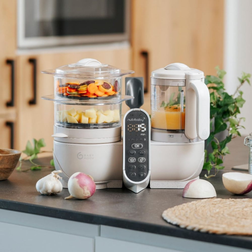 Robot De Cozinha Nutribaby+ Mineral Beige Babymoov