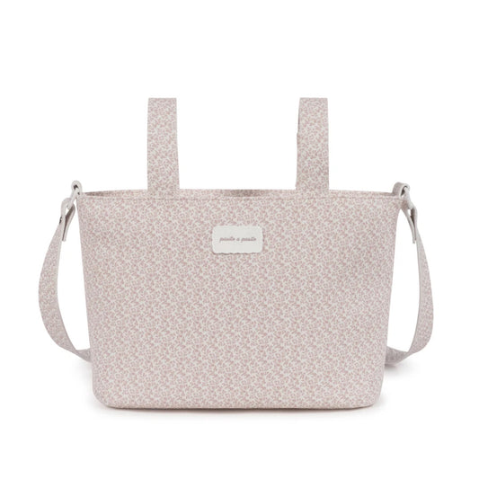 Bolsa de Passeio Maison Tender - Flores Rosa