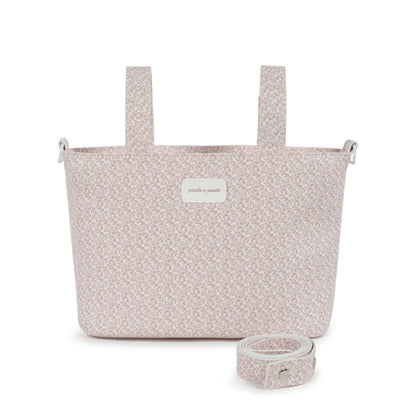 Bolsa de Passeio Maison Tender - Flores Rosa