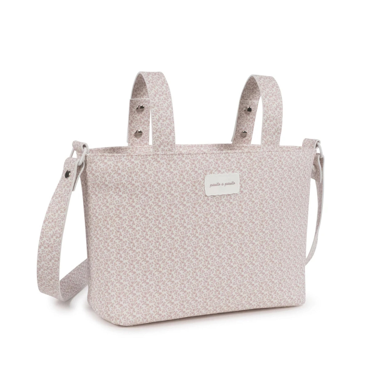 Bolsa de Passeio Maison Tender - Flores Rosa