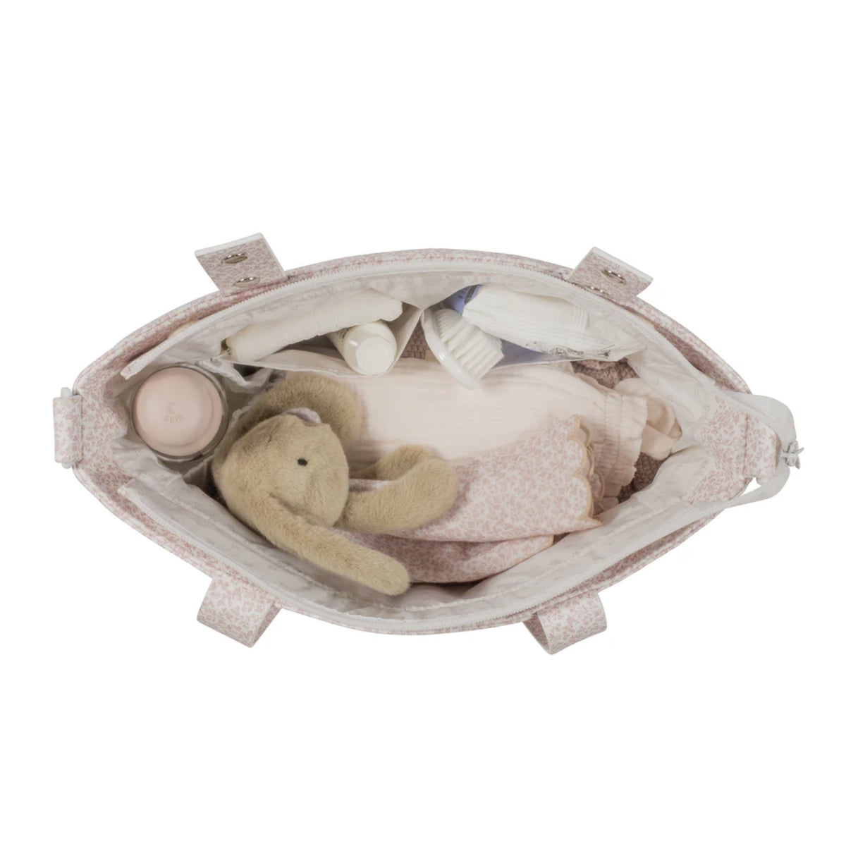 Bolsa de Passeio Maison Tender - Flores Rosa