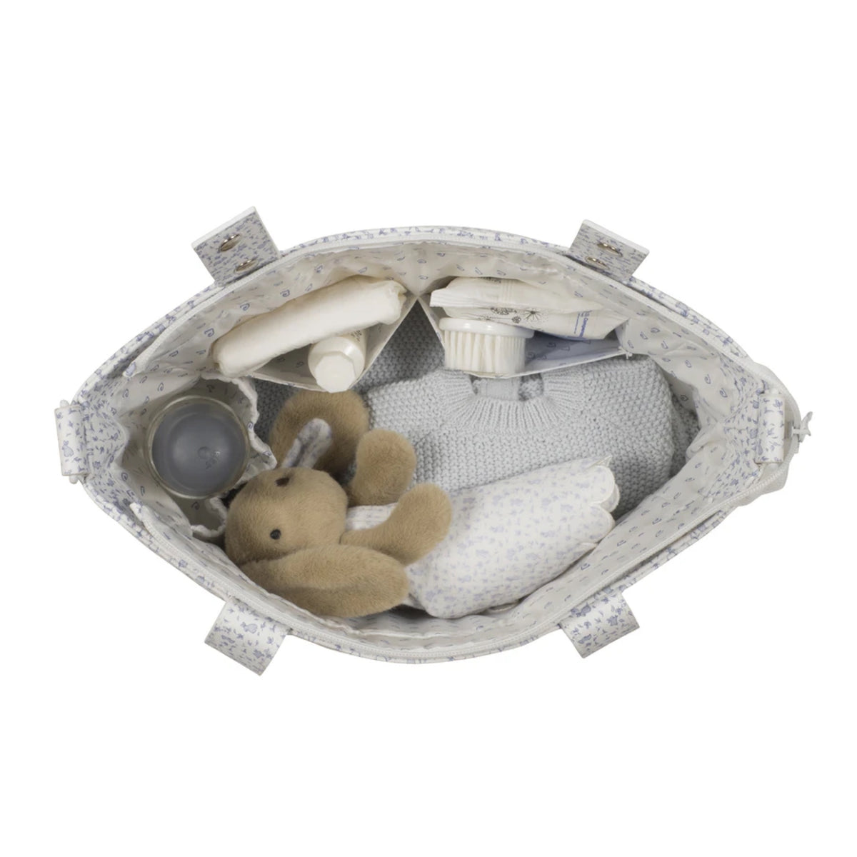 Bolsa de Passeio Maison Tender - Coelhos Azul