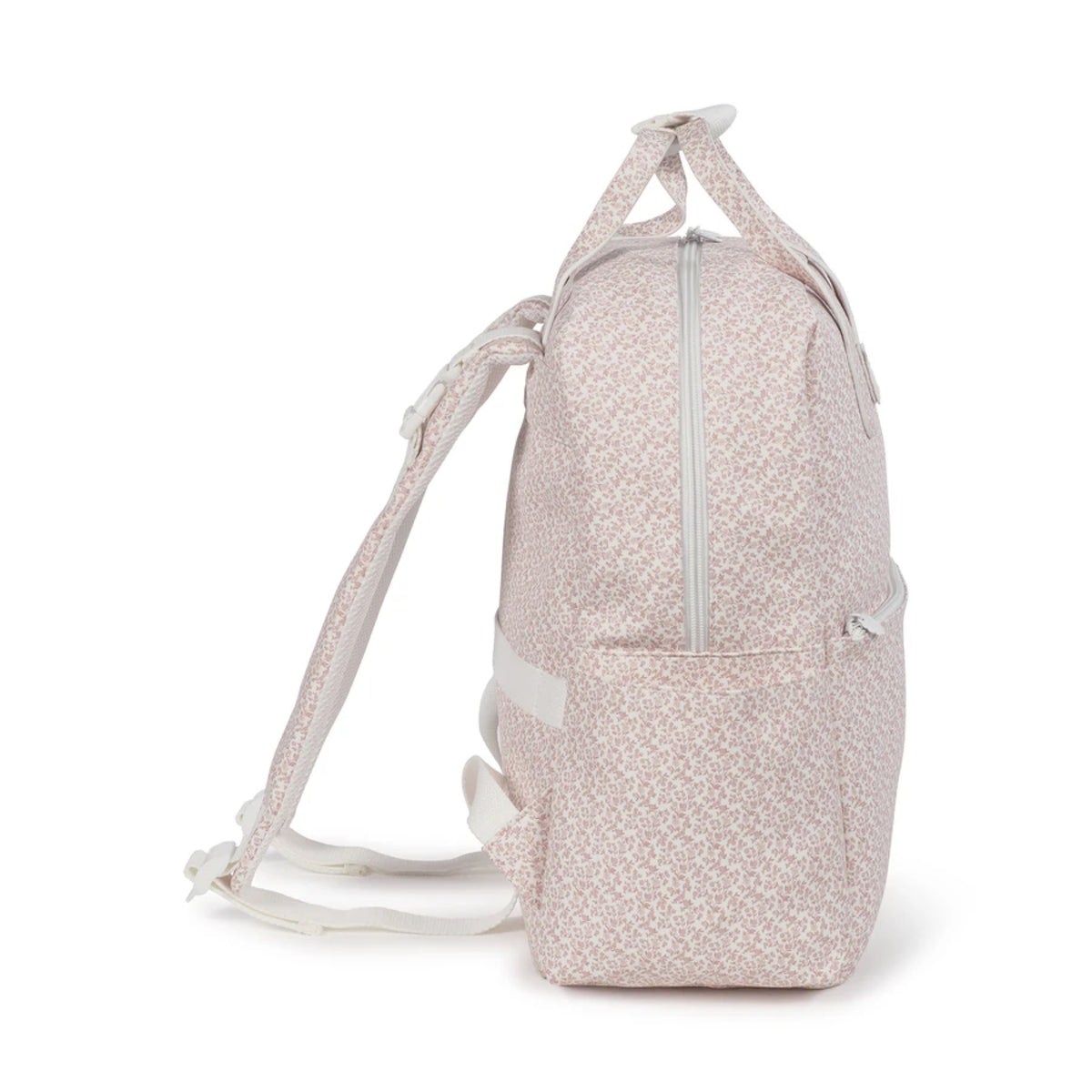 Mochila de Maternidade Maison Tender - Flores Rosa
