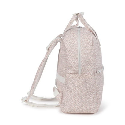 Mochila de Maternidade Maison Tender - Flores Rosa