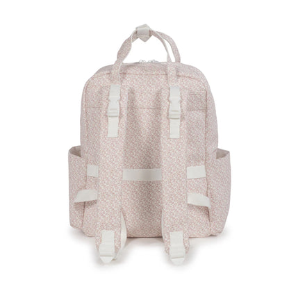 Mochila de Maternidade Maison Tender - Flores Rosa