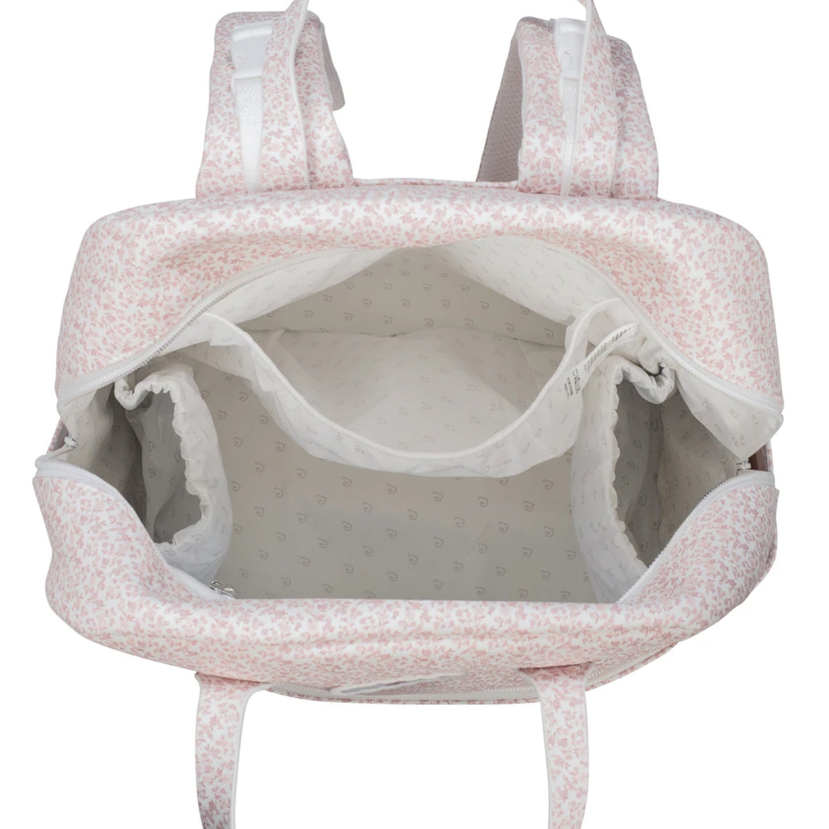 Mochila de Maternidade Maison Tender - Flores Rosa