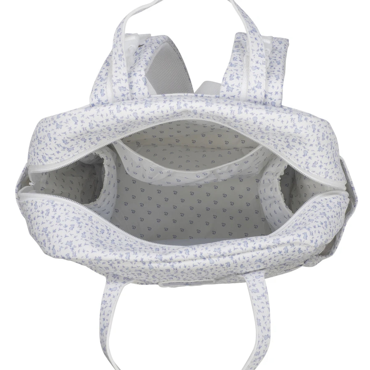 Mochila de Maternidade Maison Tender - Coelhos Azul