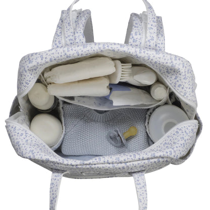 Mochila de Maternidade Maison Tender - Coelhos Azul