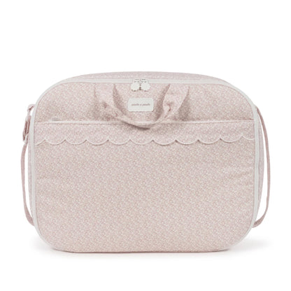 Mala de Maternidade Maison Tender - Flores Rosa