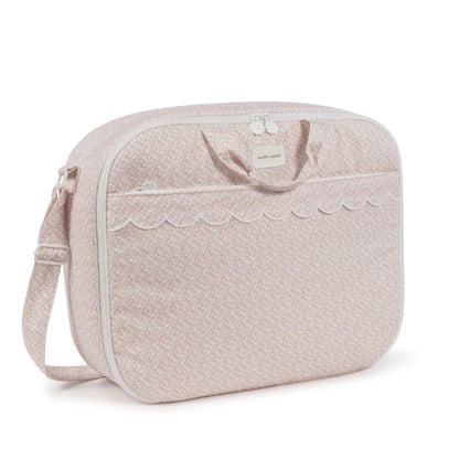 Mala de Maternidade Maison Tender - Flores Rosa