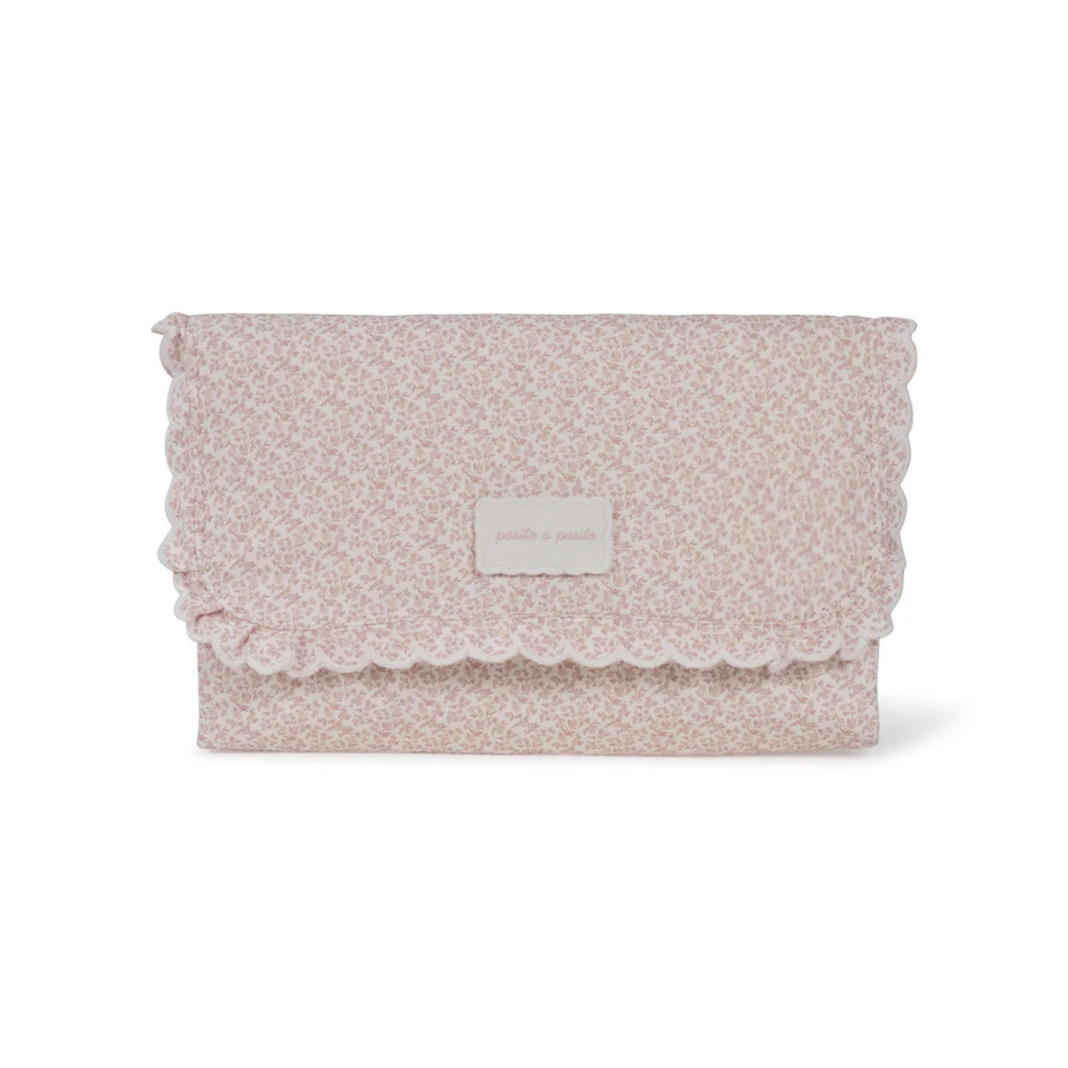 Muda-Fraldas Portátil Maison Tender - Flores Rosa